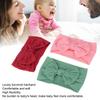 3Pcs Set Infant Newborn Cute Soft Hair Band Baby Nylon Headwear with Bowknot
