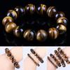 6mm White Howlite Crystal Beaded Stone Tiger Eye Bracelet for Women Men Jewelry