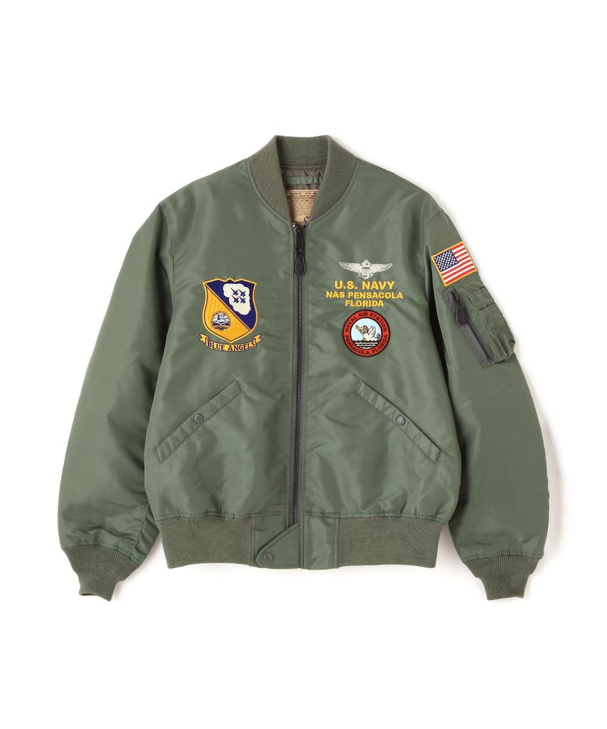 Jacket BLUE ANGELS Blue Angel M 401 Sage [AVIREX] L-2 F-14 / L-2 F-14 / 783-4152003 Men's