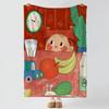 Artist P-Pdohk-k Throw Thick Comfort Flannel Quilt, Multi-scene Use Indoor Outdoor Daily Nap