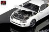 LCD Model 1/43 Scale Toyota Supra A80 White Finished Model LCD43009WH