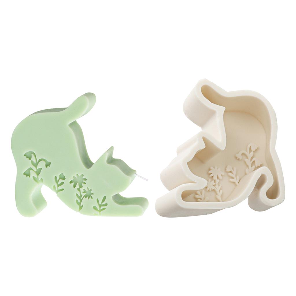 Silicone Molds Resin Art Moulds Candle Crafting Molds Animal Shape Unique Ornament Moulds Silicone Texture for Clay