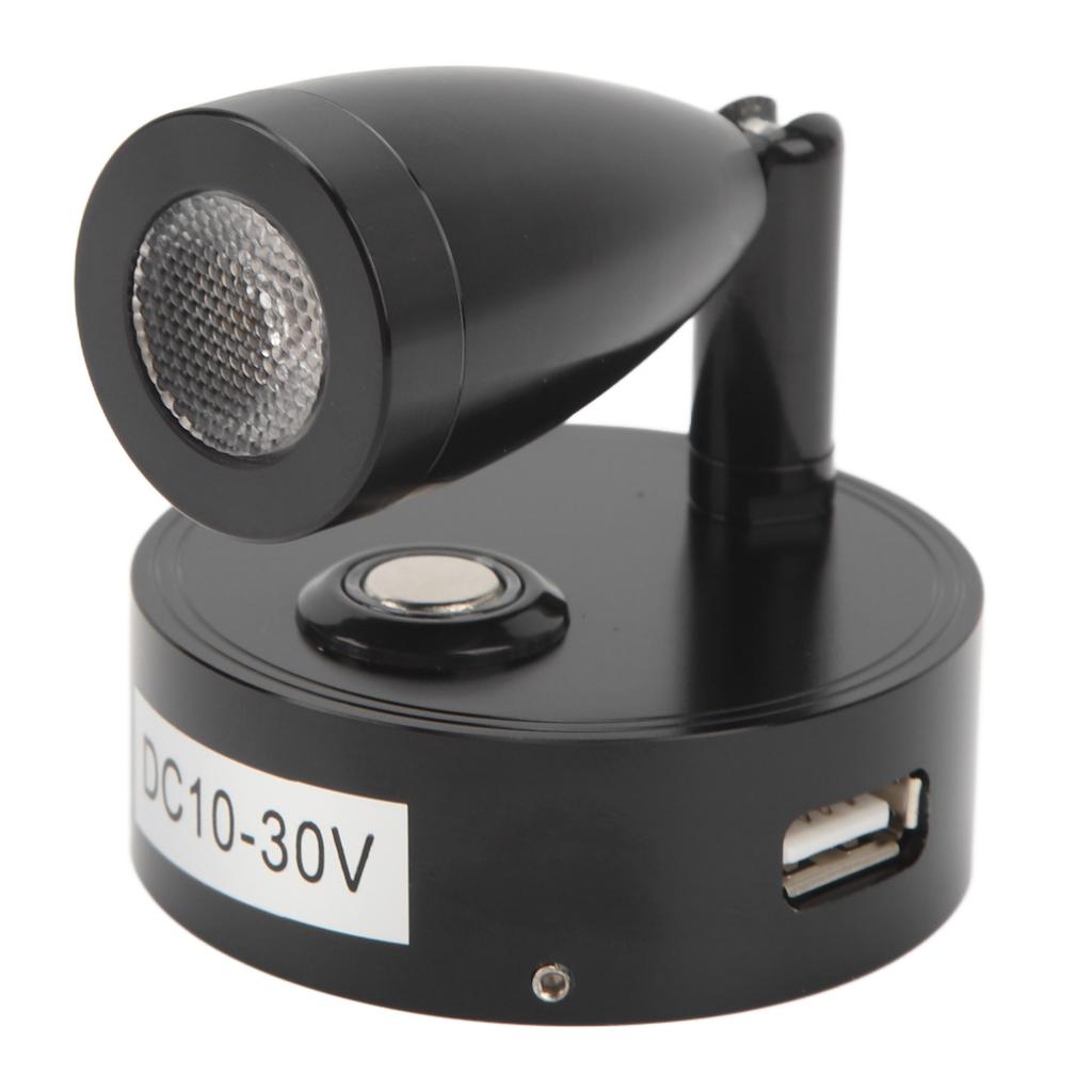 RV Reading Light LED Indoor Bedside Lamp Boat Yacht 3 Adjustable Light Color Touch Lamp DC10 to 30V