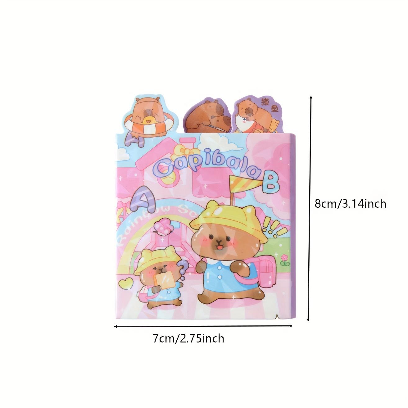 

1 шт. Блокнот-гармошка «Капибара», 120 страниц - Яркие цвета, Портативные и Креативные принадлежности для ведения журнала с Ассорти-дизайнами для Офисных сообщений 1pc