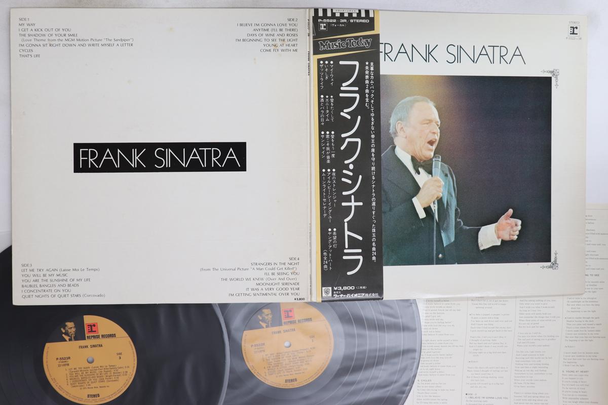 

LP Record FRANK SINATRA - Frank Sinatra P5522R REPRISE 1975 Japan Obi Pop Used