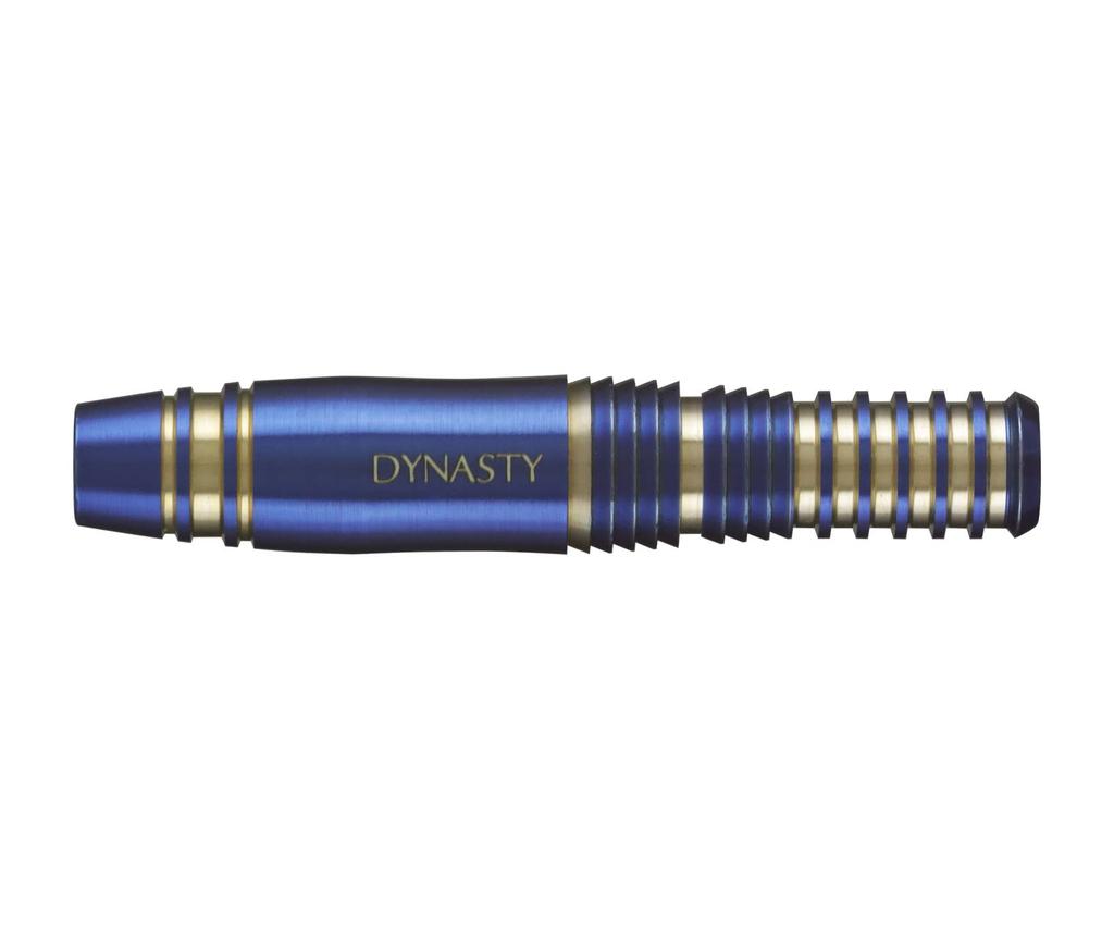 Dynasty Brass Darts Set ONE Deep Blue Brass Darts Barrel