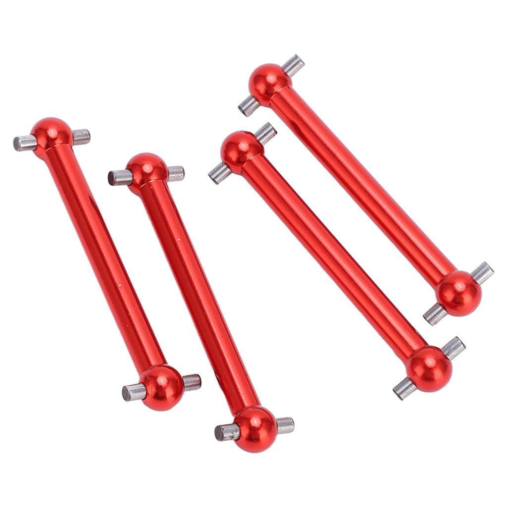 4pcs RC Metal Dog Bone Drive Shaft Front and Rear   Dog Bone for    02B 1Celsius10 RC Car Upgrade Parts