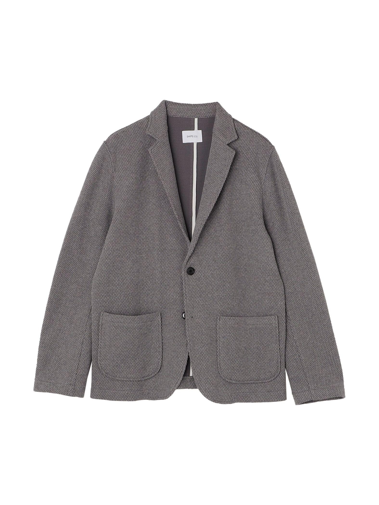 

SHIPS Любая куртка TEXBRID Tuck Honeycomb Knit Machine Charcoal Размер L, Стираемая, Мужская, 2025AW, Серая, (712900006)