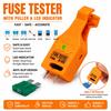 Testeur et extracteur universel de fusibles à lame pour automobile, vérificateur de disjoncteurs pour voiture, outil de retrait et de