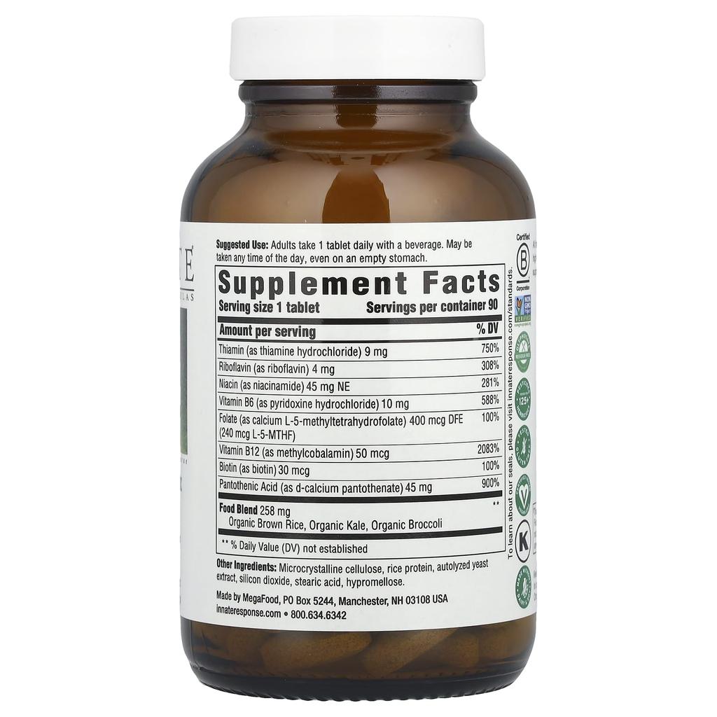 Complexe B, 90 comprimés