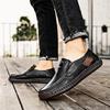 Fashion 2025 Business Leather Shoes Moccasin Shoes Breathable Men's Casual Loafers Comfortable Shoes for Men Summer Men's Sneakers