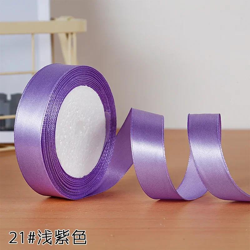22meters 20mm Faced Satin Ribbon for DIY Silk Satin Ribbons Crafts Bow Handmade Gift Wrap Party Wedding Clothing Accessories 20mm ribbons
