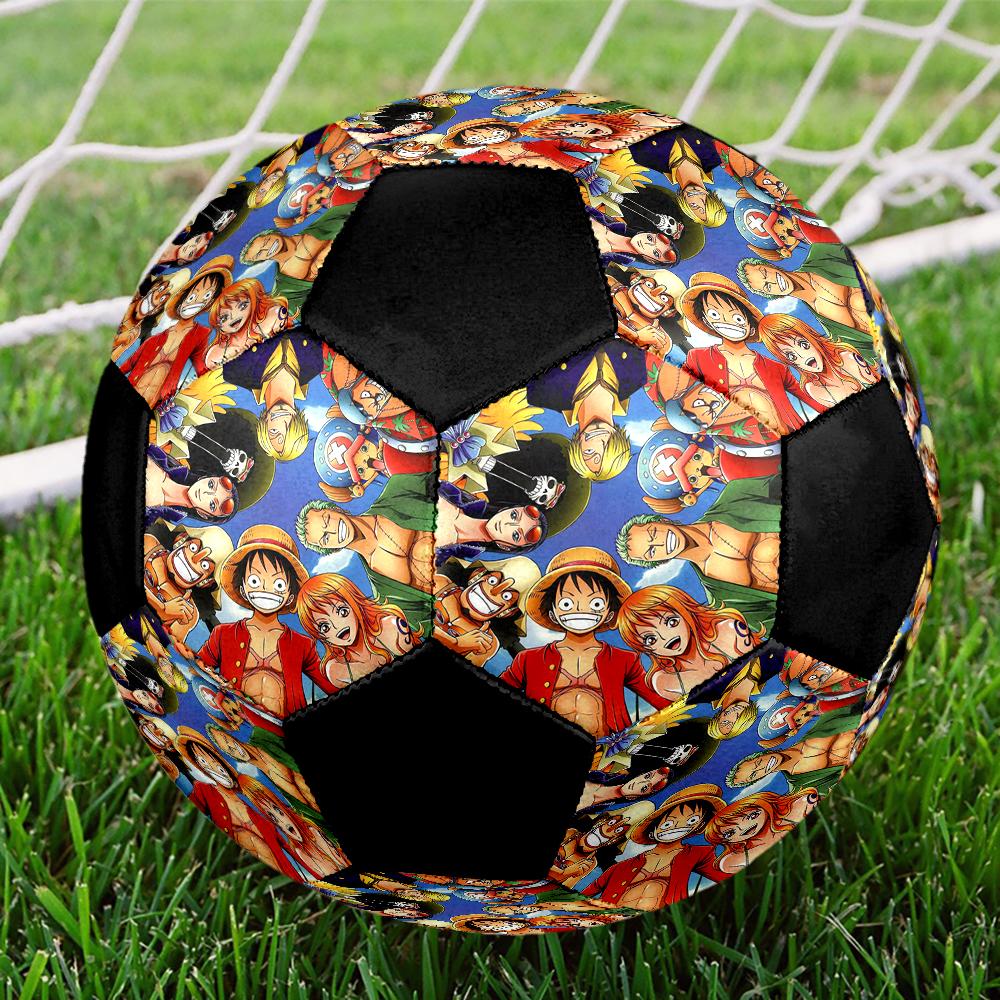 Soccer Ball Colorful Machine Stitched PVC Size 5 Team Training Competition Ready Durable High-Bounce Cool Sports Gift