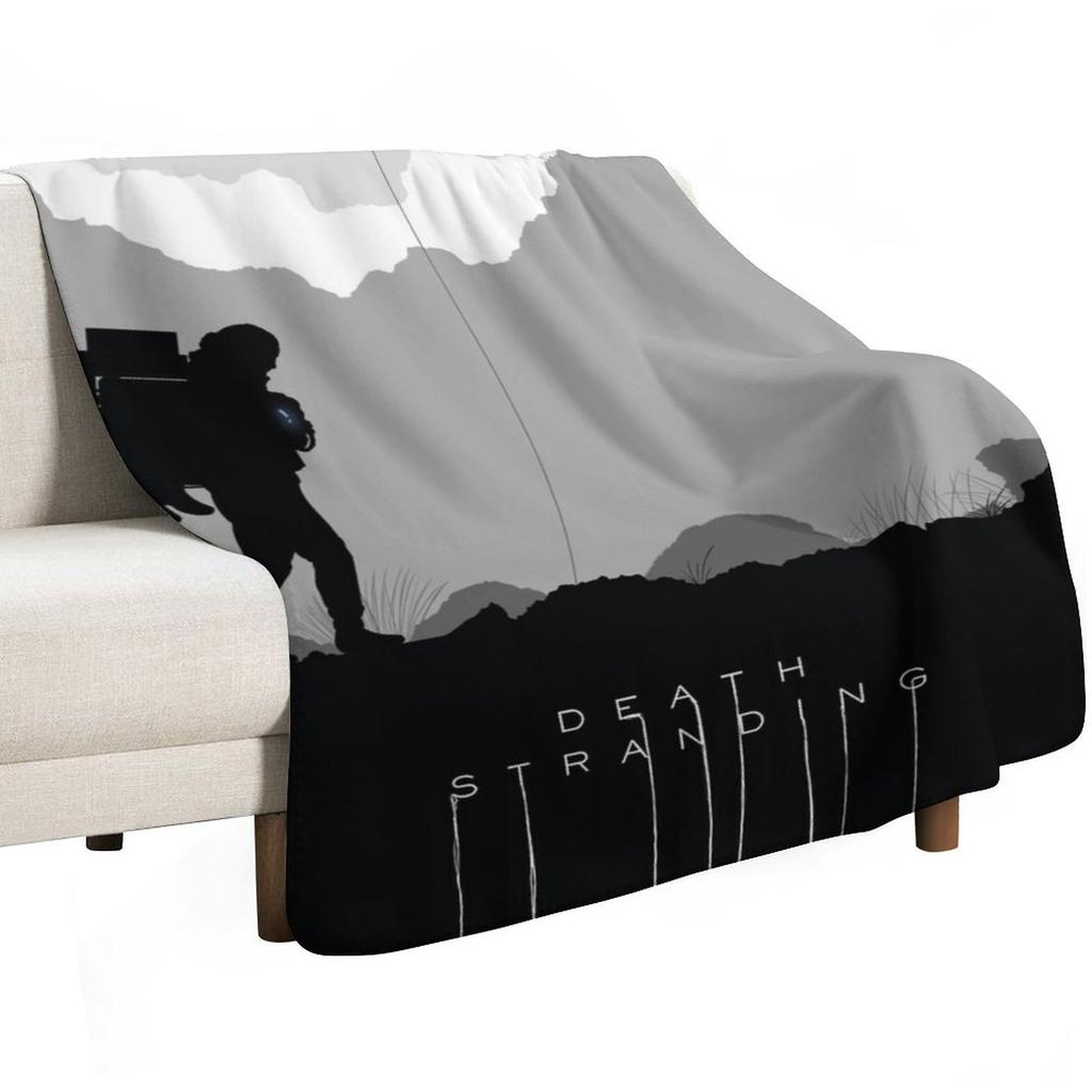 Death stranding Throw Blanket Lightweight Warm Blanket for Indoor Outdoor Use
