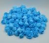 50/100/200 Pieces Teddy Bear of Roses 3cm Foam Wedding Decorative Christmas Decor for Home Diy Gifts Box Artificial Flowers