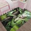Dark Printed Carpet, Rug for Office Chair Living Room Bedroom Kitchen Room Decor Gifts.