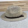 Herren Große Größe 63cm Raffia Strohhut Großer Kopfumfang Sommer Sonnenschutz Sonnenhüte Outdoor Urlaub Sonnenschutz Strandhut Panama