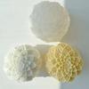1 stk DIY Aromaterapi Lys Gips Såpe Resin Form Lyslaging Utstyr Hjem Dekor Blomsterkule Ornament Silikon Lysform