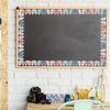 10m Colorful Bows Bulletin Board Border Decorative Classroom Border Adhesive Bulletin Board Trim Sticker for School