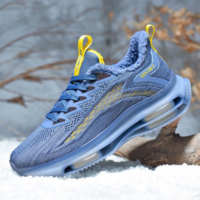 Stivali da uomo 2024 Nuove pantofole invernali Calde scarpe da uomo Impermeabili antiscivolo Sneakers in peluche Scarpe da tennis maschili Stivali da uomo Sneakers invernali