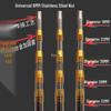 Super Hard Stainless Steel Telescopic Fishing Net & Spear Pole - Double Lock, Multi-functional, Short Handle