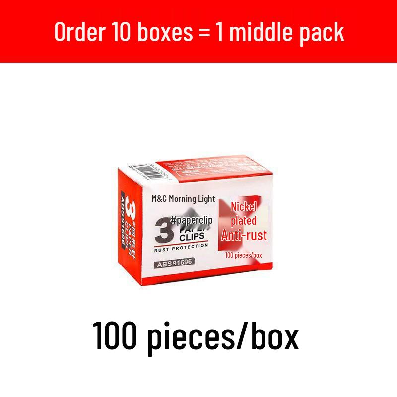 

Mornsun Stainless Steel Colored Paper Clips & U-Shaped Bookmark Safety Pins