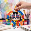 Yousheng Clown Plush Keychain for Backpack Cute Stuffed Animal Keyring Soft Mini Pendant Purse Charm Funny Gift for Kids Women