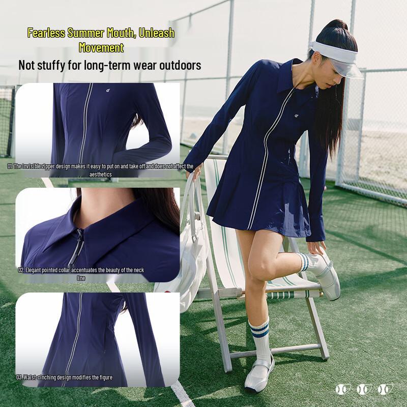 Women's Sun Protection Shirt Dress