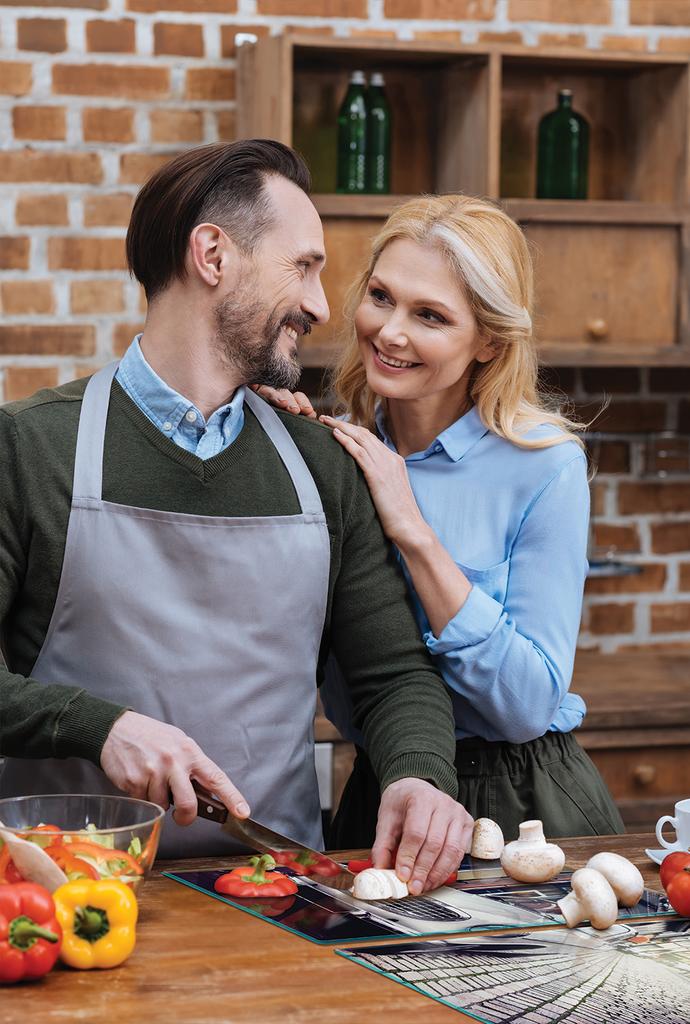 SZKLANA PŁYTA OCHRONNA NA KUCHENKĘ 90x52 AUTO