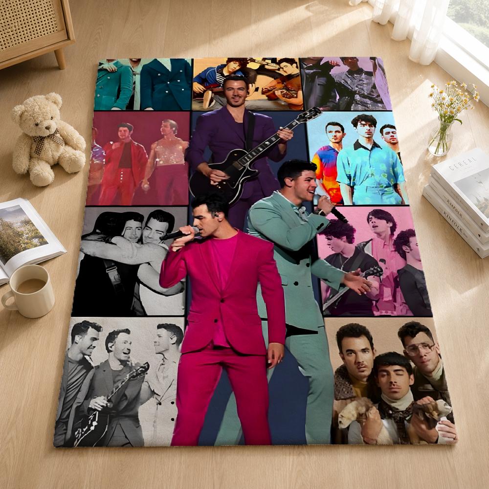 Music J-JonasBrothers Throw Blankets Soft Warm Flannel Blanket Bedding for Bed Living room Home Sofa