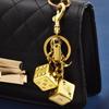 Good Luck Dice String 3D Bag Keychain
