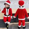 New Year Children Christmas Clothes Santa Claus Xmas Suit Wear Performance Clothing  New Year Gift