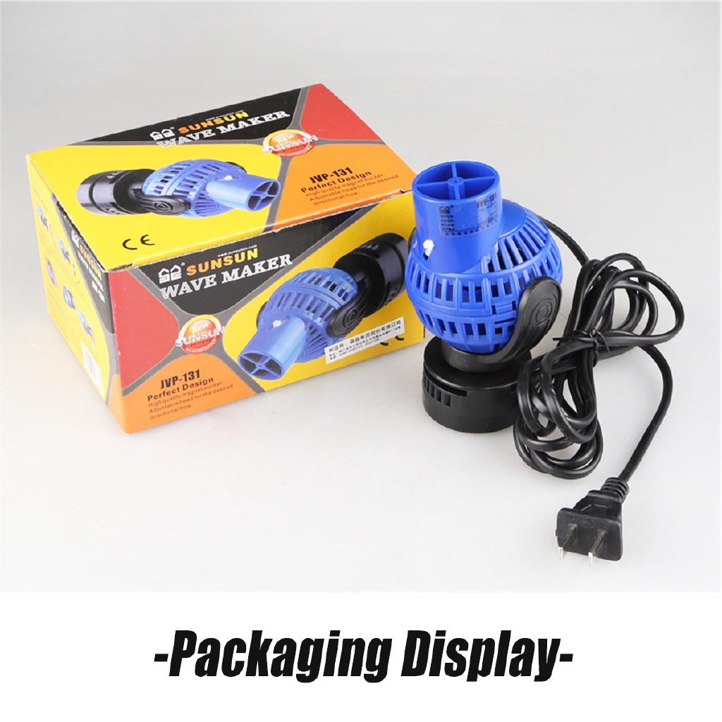 220V Acquario Vasca Pesci 360 Pompa per Movimento Acqua Testata di Potenza Base Magnetica 4000-15000L/H Agitatore d'Onde per Acquario Vasca Pesci