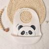 Hot Soft Silicone Baby Feeding Bibs Waterproof Antibacterial Toddler Kids Large Pocket Bibs Baby Accessories