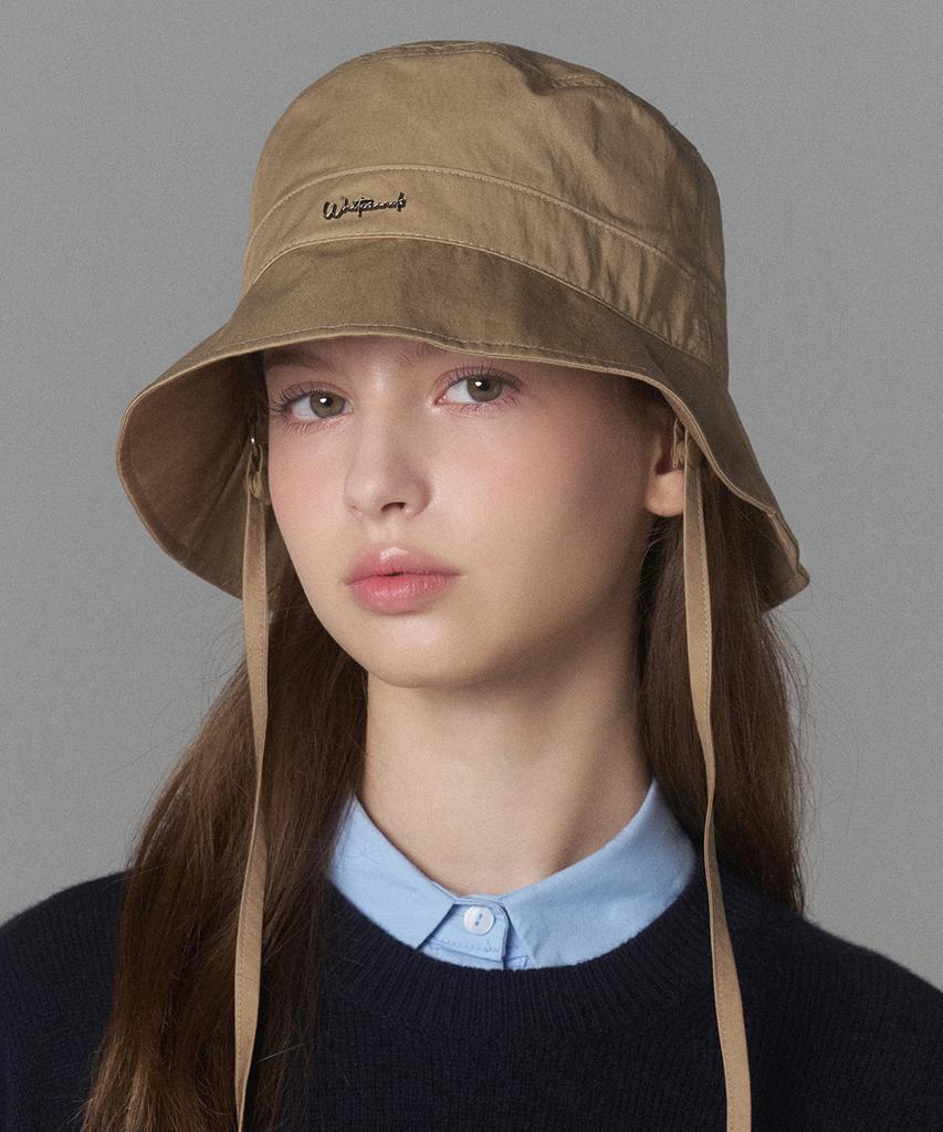 Hwaiteusaenjeu String Short Bucket Hat Montia (4 Colors)