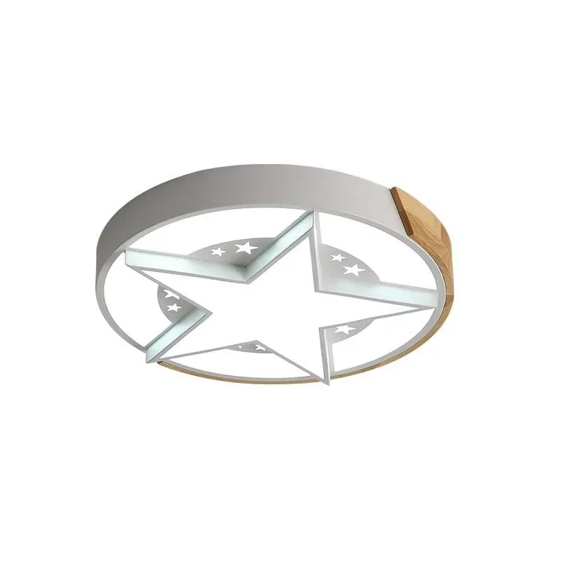 

Скандинавский домашний декор, салон, детская спальня, декор, умные светодиодные лампы, светильники для комнаты, регулируемый потолочный светильник, lamparas, внутреннее освещение 400mm 24W&Cold White