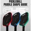 16mm Matné T700 Karbonové Pádlo na Pickleball 45° Textura Termoformované Pro Turnajová Třída Pádla