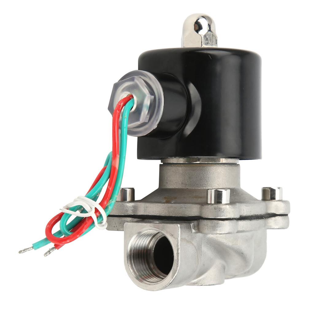 Solenoid Valve DirectActing Stainless Steel Normally Closed Industrial Supplies 2W16015B(AC 110V )