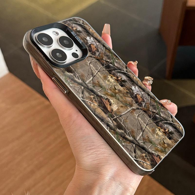 Unique Camouflage Phone Case for iPhone 17 16 15 14 13 12 11 Pro/ Max/Plus Anti-fall and Shock