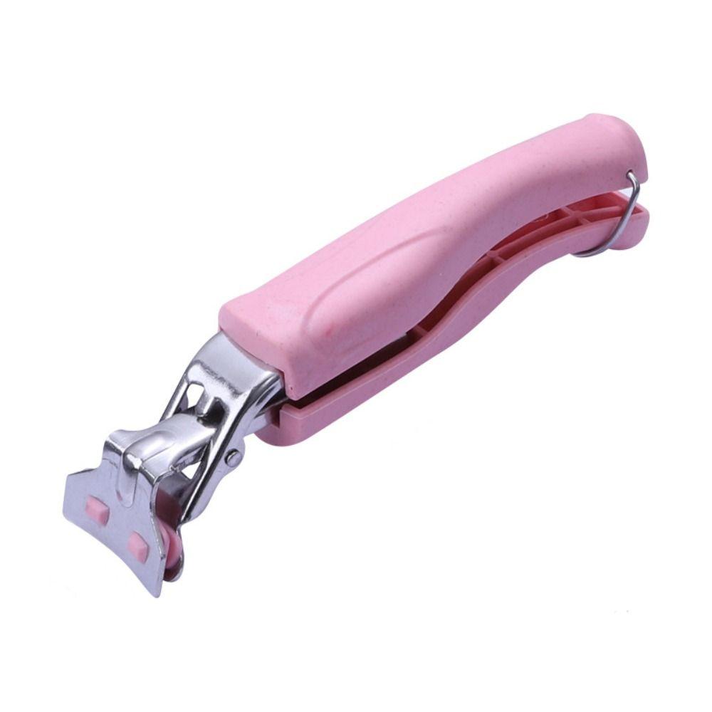 

Противоожоговый держатель для миски Нескользящий захват для горячей миски Противоожоговая ручка Универсальный держатель для тарелок Эргономичные щипцы для посуды Кастрюля розовый