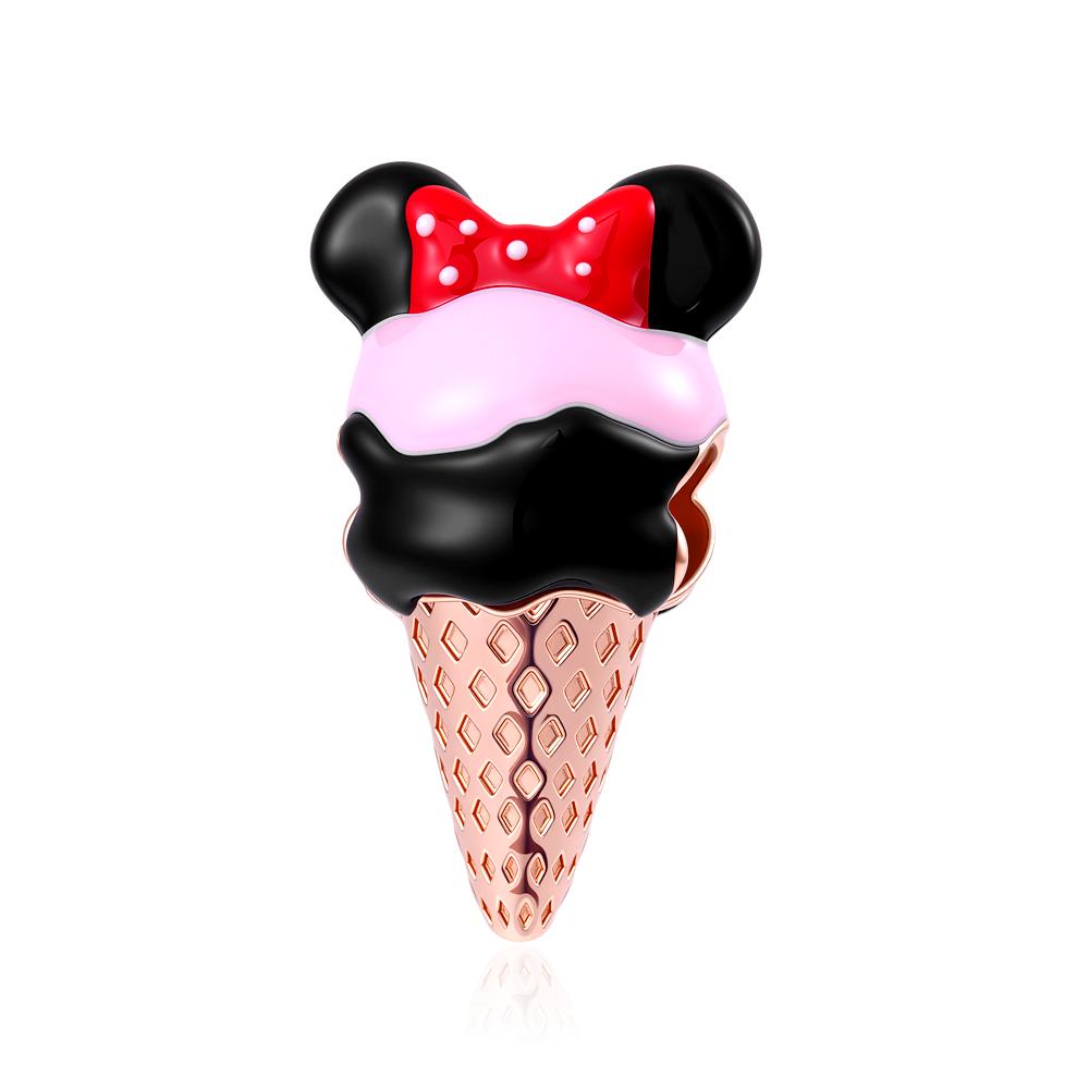New Copper Miniso Mickey Mom Minnie Clip Stitch Designer Charms Bead Fit Authentic Bracelets Charm DIY Craft Women Jewelry