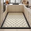 Kitchen Floor Mat Pvc Waterproof Leather Carpet Non-Slip Oil-Proof Special Mats Large Area Rug Easy To Clean Alfombra De Cocina