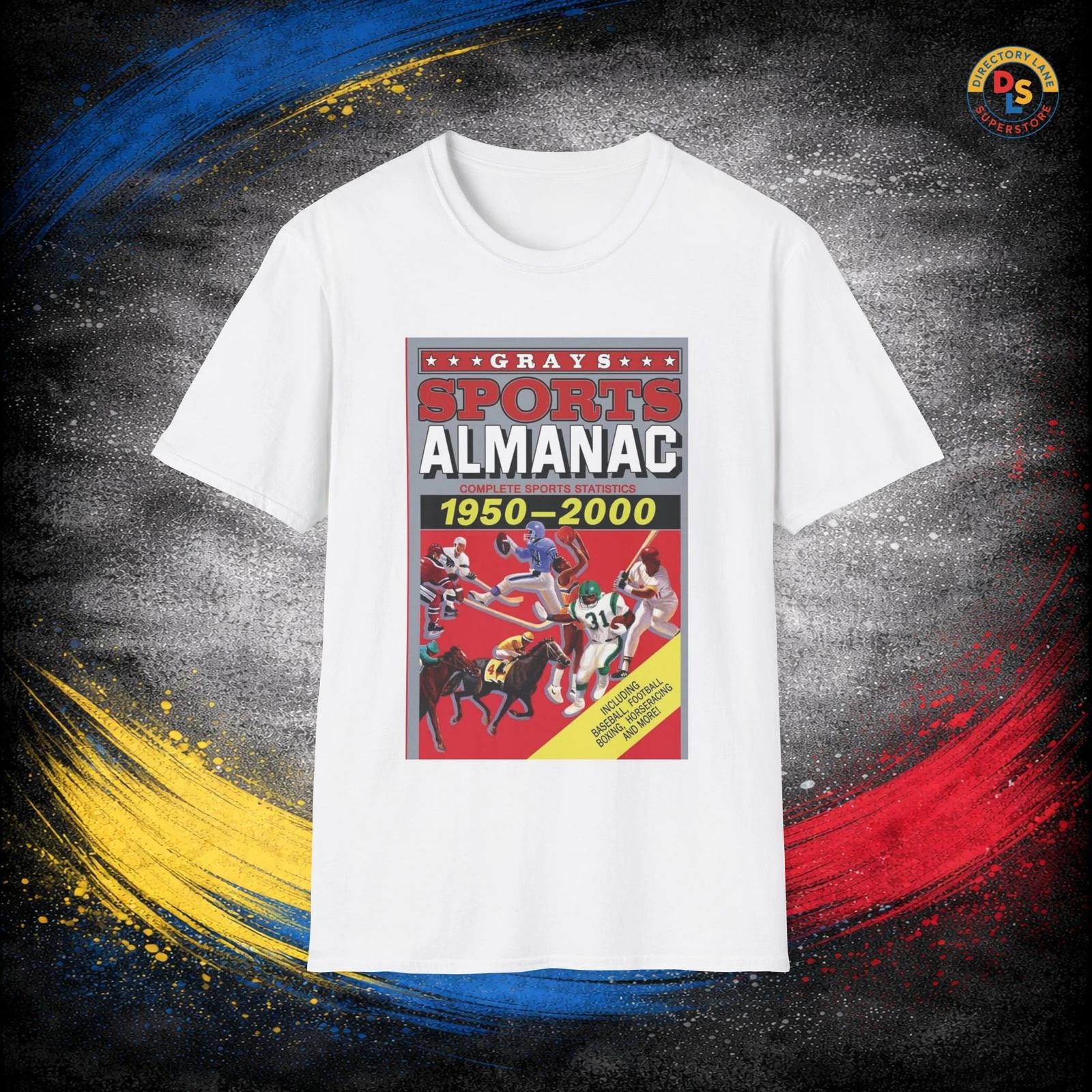 Gray s Sports Almanac T-Shirt Back to the Future Movie Unisex Softstyle Tee S