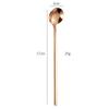 304 Stainless Steel Coffee Spoons Teaspoon Kitchen Tableware Gold Kitchen Coffee Accessories 13/15/17cm Mini Dessert Cake Spoon