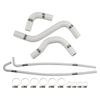 Silicone Radiator coolant Hose kit For Kawasaki Z900 Z900RS 2017-2025 White