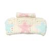 Secure Grip Knitted Hair Clip for Active Lifestyle Comfortable Fashion Flower Hairpin Nonslip Sports Activity