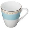 Noritake Humming Blue Mug, 295cc, Microwave-Safe, Fine Porcelain, T5355L/1645