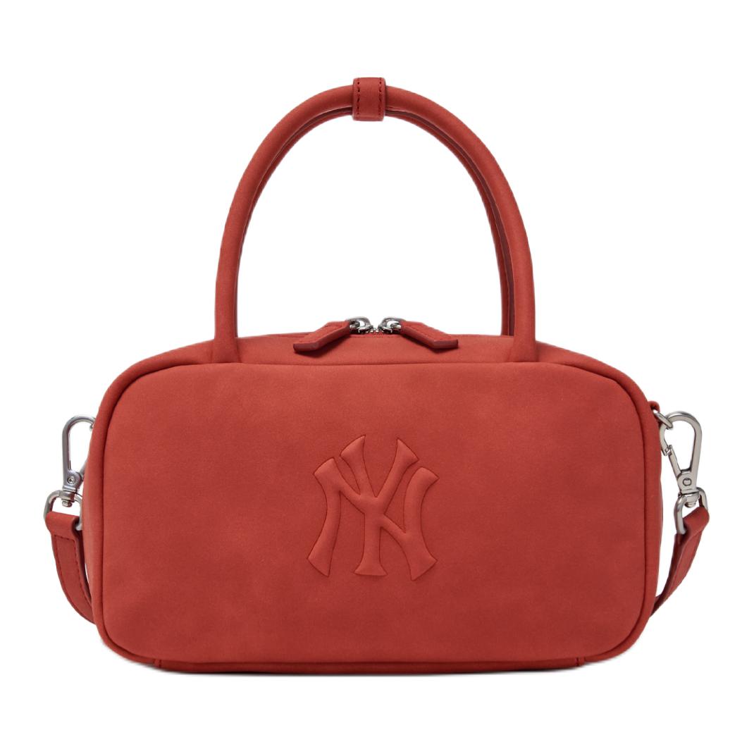 

MLB Logo Adjustable Detachable Shoulder Strap Handbag Women handbags Red 3ACRSD16N-50RDS Red