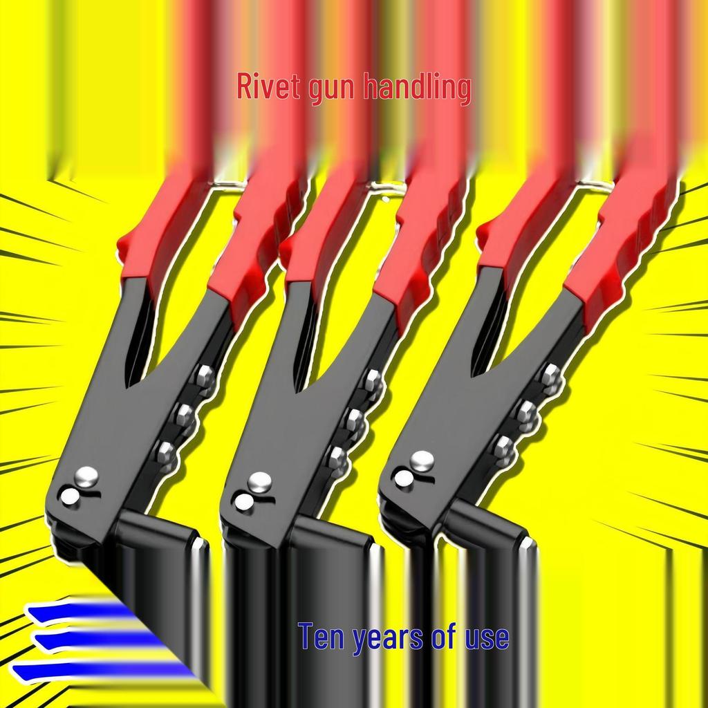 Germany Automatic and Manual Rivet Gun for Core Pulling, Bathroom, Door Hinge, and Hand Use.