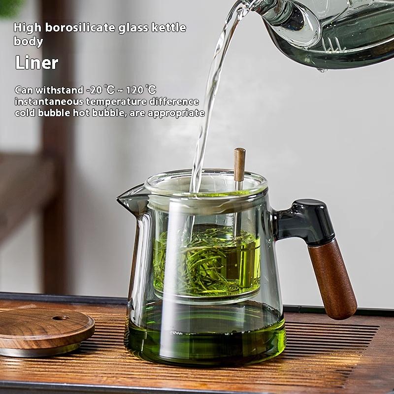 Gianxi Teapot For Home Use Tea Separators Glass Inner Pot Tea Set Floating Cup Teapot Tea Infuser Teapot Tea Brewing Kettle